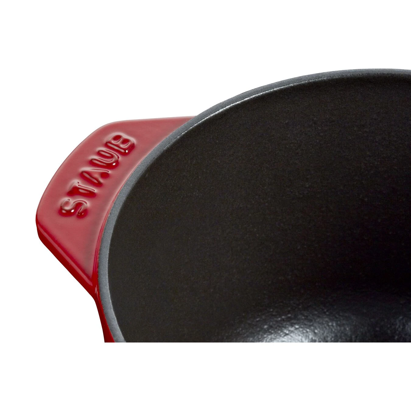 Staub Reis-Cocotte 16 Cm, Rund, Kirsch-Rot, Gusseisen 5 Staub Reis-Cocotte 16 Cm, Rund, Kirsch-Rot, Gusseisen – Bild 5