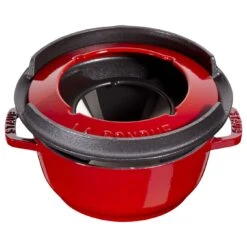 Staub Fondue Set 16 Cm, Kirsch-Rot -Heimische Küche Verkäufe 40511 973 0 1