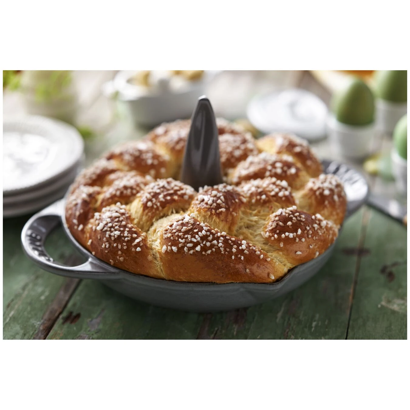 Staub Bräter 24 Cm, Gusseisen, Graphit-Grau 5 Staub Bräter 24 Cm, Gusseisen, Graphit-Grau – Bild 5