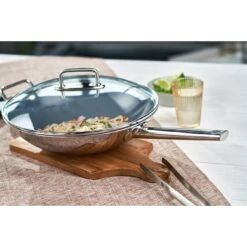 Zwilling Wok 32 Cm, 18/10 Edelstahl -Heimische Küche Verkäufe 424415574