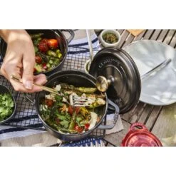 Staub Cocotte 16 Cm, Rund, Schwarz, Gusseisen -Heimische Küche Verkäufe 424422438