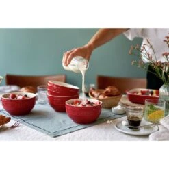 Staub Schüssel 14 Cm, Keramik, Kirsch-Rot -Heimische Küche Verkäufe 424423090