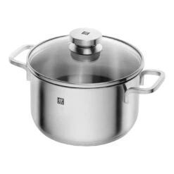 Zwilling Kochtopfset 5-tlg, 18/10 Edelstahl -Heimische Küche Verkäufe 66673 200 0 1