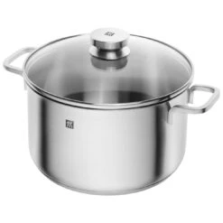 Zwilling Kochtopfset 5-tlg, 18/10 Edelstahl -Heimische Küche Verkäufe 66673 240 0 1