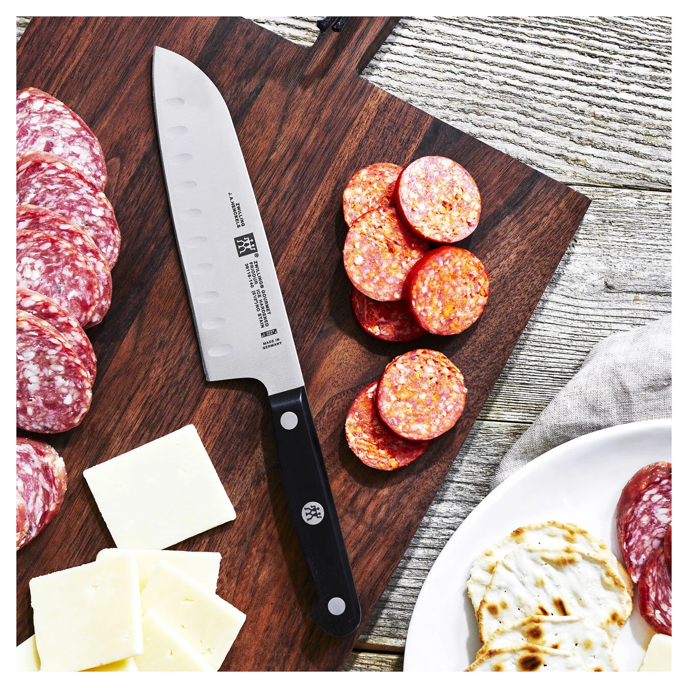 Zwilling Santokumesser 14 Cm, Kullenschliff 3 Zwilling Santokumesser 14 Cm, Kullenschliff – Bild 3