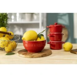 Staub Schüssel 12 Cm, Keramik, Kirsch-Rot -Heimische Küche Verkäufe 750038440