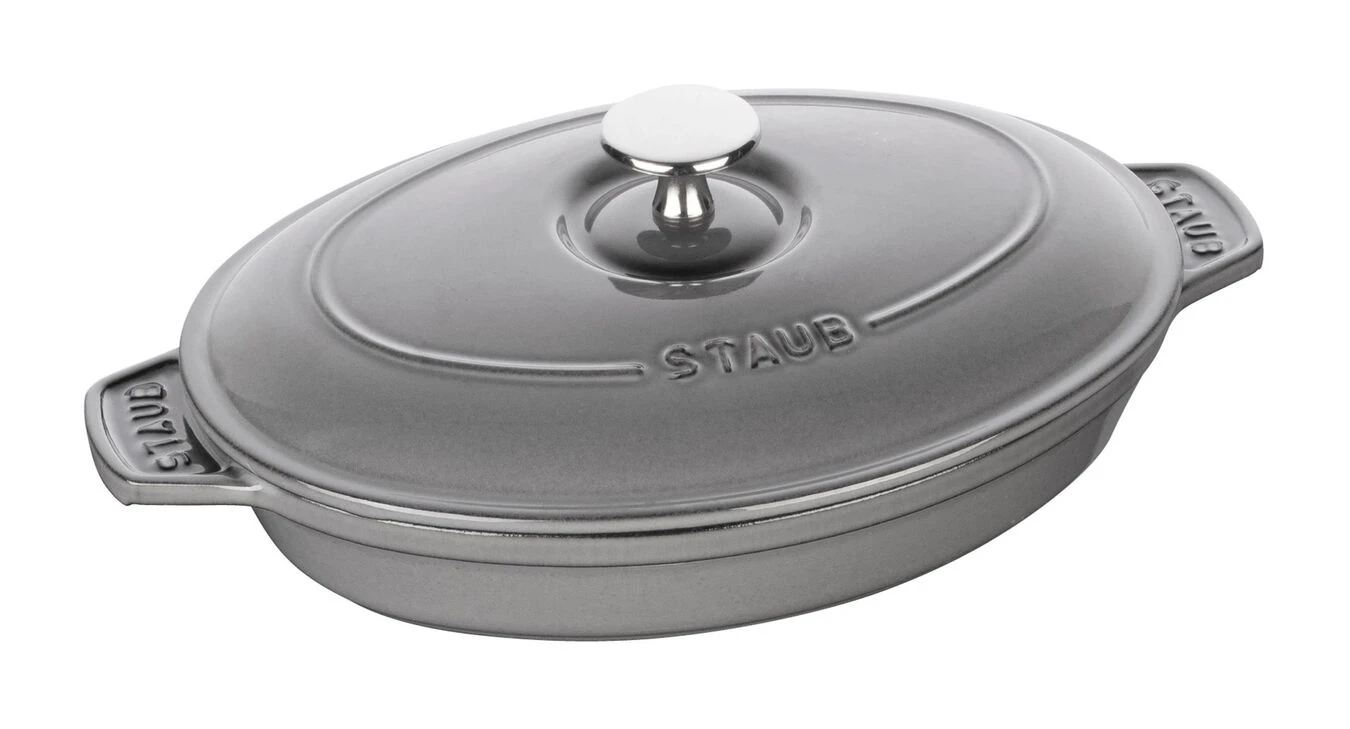 Staub Ofenform Mit Deckel 23 Cm, Gusseisen 1 Staub Ofenform Mit Deckel 23 Cm, Gusseisen